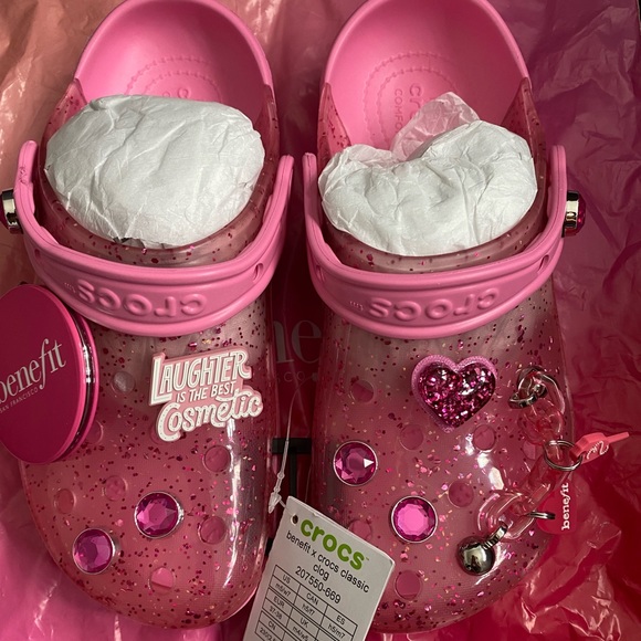CROCS Shoes - New Crocs x Benefit Clogs Authentic